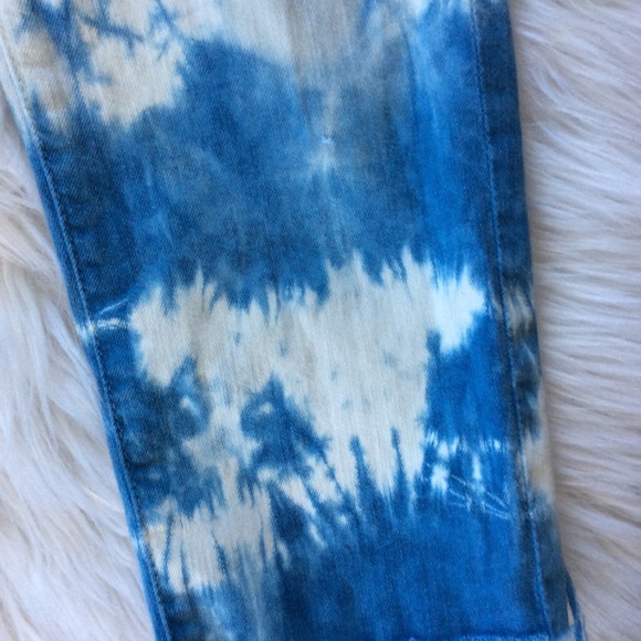 AG Super Skinny Tie Dye Distressed Ankle - Picture 5 of 8